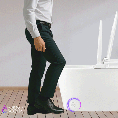 FORNO ACQUA Smart Toilet -Premium B	Auto Seat/Lid, Heated Seat AcquaSMART Dual Flush Foot Sensor
