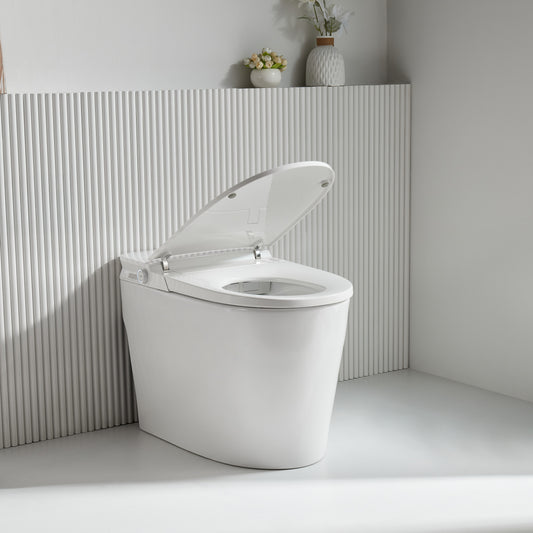 FORNO ACQUA Smart Toilet -Premium B	Auto Seat/Lid, Heated Seat AcquaSMART Dual Flush Foot Sensor