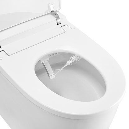 FORNO ACQUA Smart Toilet -Premium B	Auto Seat/Lid, Heated Seat AcquaSMART Dual Flush Foot Sensor