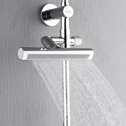 FORNO ACQUA AcquaFALL 6-Function Shower Head, 5-Function Handheld & 3-Function Waterfall Body Jet. Polished Chrome, 2.5 GPM