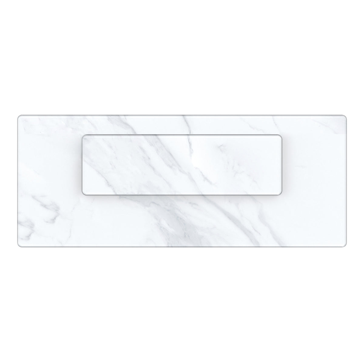 Elevato Smart Bar Table in White, 5.3 cu.ft fridge and freezer with Bluetooth control